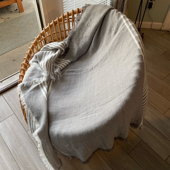 Large Wrap Around Scarf - Picture 3 of 6